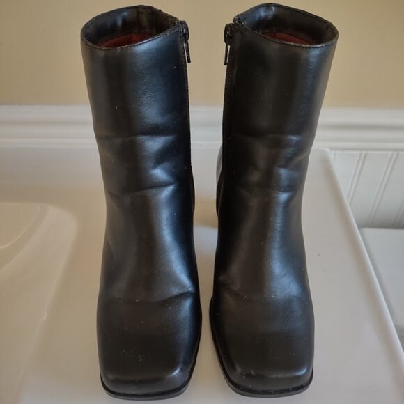 Black High Chunky Boots - Picture 2 of 5